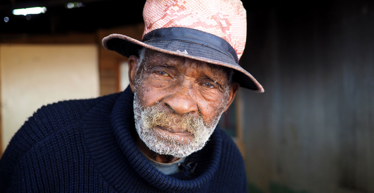 Sudafrica aveva 116 anni l uomo più vecchio del mondo