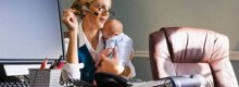 Istat: il 30% delle donne lascia lavoro dopo figli