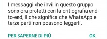 Whatsapp sicura, arriva la crittografia end-to-end