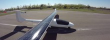 Aereo viaggia solo ad energia solare