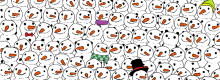 Riuscite a trovare il panda nascosto ?