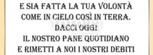 Cambiano le parole del Padre Nostro