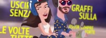 Elisa e Carl Brave Disco Promo a Radio Sintony
