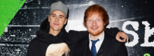 Ed Sheeran con Justin Bieber