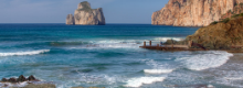 In Sardegna lo scoglio pi� alto