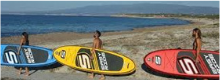 La moda del sup, tavola con la pagaia