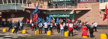La mobilitazione Auchan in Sardegna