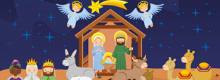 Stintino: il presepe naturale per il Natale
