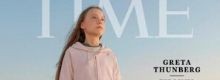 Greta Thunberg nella copertina di Time
