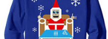 Walmart, Babbo natale che sniffa su un maglione