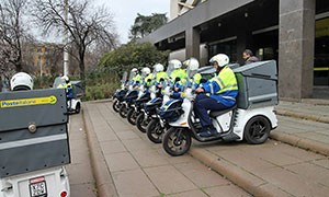 Arrivano i nuovi motorini ecosostenibili di Poste