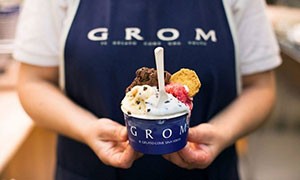 Le gelaterie Grom si trasformano