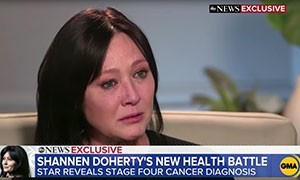 Cancro  al quarto stadio per  Shannen Doherty