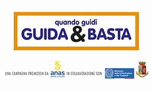 ANAS a Sanremo con la campagna Guidaebasta