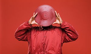 Le ceneri in un vinile