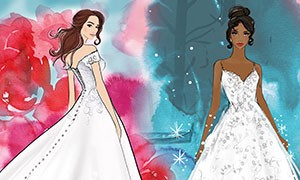 Abiti da sposa ispirati alle principesse Disney