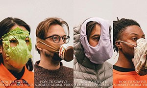 Fotografie che ironizzano sul coronavirus
