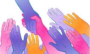 #unitisivince la solidariet corre sul web