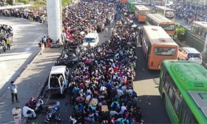 Lockdown in India: Fuga a piedi dalla citt