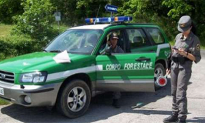 Corpo Forestale della Regione controlli  05 aprile