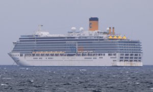 Caso sospetto sulla crociera Costa Deliziosa