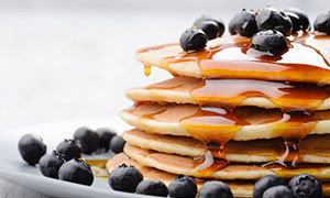 Il brunch per la Festa della Mamma: i bluberry pancakes