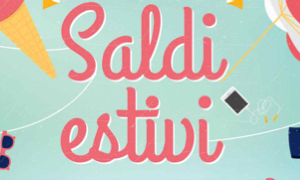 I saldi estivi partiranno il primo di  Agosto