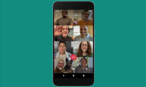 Aggiornamento Whatsapp che introduce il tasto Rooms per videochiamate di gruppo