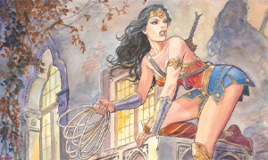 In Edicola: Supereroi nelle più belle città italiane da Wonder Woman a Superman