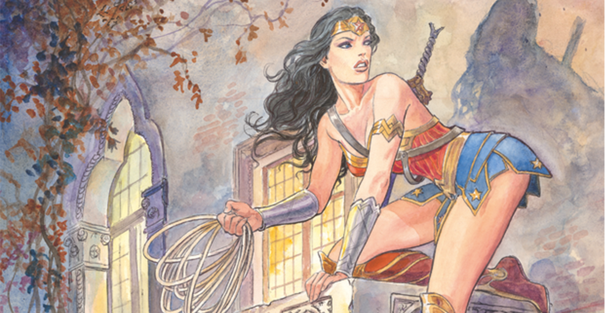 Wonder Woman di Milo Manara, Harley, DC comics, Joker, Harley Quinn, Batman...