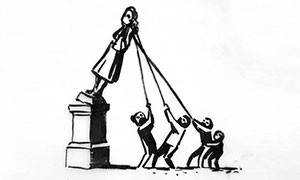 Banksy: l'idea per rimpiazzare la statua dello schiavista Edward Colston