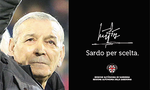 Gigi Riva testimonial di 