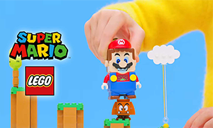 I mattoncini Lego lanciano Super Mario Bross