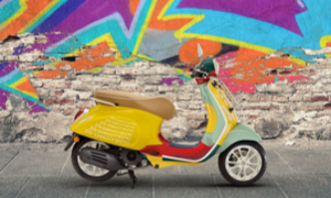 Vespa Primavera Sean Wotherspoon: uno stile nuovo, coraggioso, irriverente e divertente