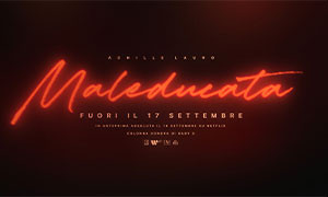 Achille Lauro dal 16 settembre - Maleducata- colonna sonora di Baby