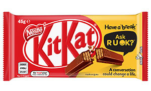 KitKat un packaging che  si veste di nuovo e di altruismo