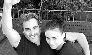 Fiocco azzurro per Joaquin Phoenix e Mara Rooney