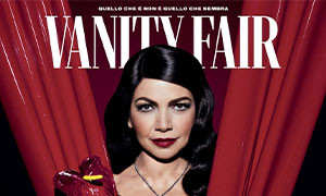 Cristina D&rsquo;Avena sulla copertina di Vanity Fair