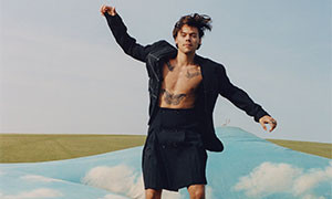 Harry Styles prima star maschile, solista, in assoluto a finire sulla copertina di Vogue