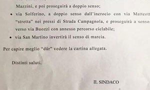 Il Comune insulta i suoi cittadini con un volantino