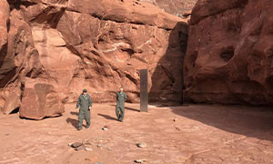 Usa, uno strano monolite di metallo &egrave; stato trovato nel deserto dello Utah