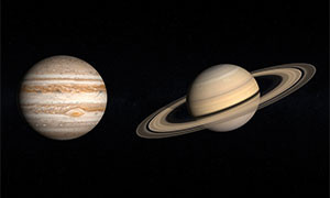 Sta per arrivare la &quot;Grande Congiunzione&quot; di Giove e Saturno