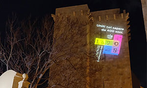 I 400 anni dell&rsquo;Universit&agrave; di Cagliari colorano le notti della citt&agrave;