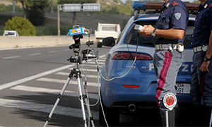 Controllo elettronico della velocit&agrave; a Cagliari per il mese di dicembre 2020
