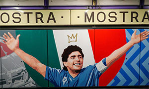 Murales Mostra Stadio Maradona