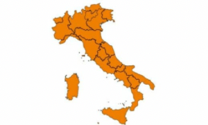 Da oggi l'Italia torna in zona arancione