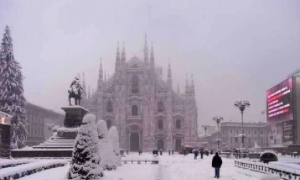 Maltempo, neve e disagi su tutto il Nord Italia