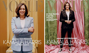 Kamala Harris protagonista della nuova copertina di Vogue, ma le critiche non mancano