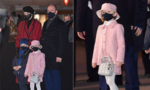 Charlene di Monaco, fa discutere la borsetta della figlia