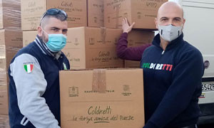 Coldiretti Sardegna: 52 quintali di cibo per i poveri